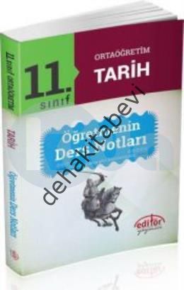 11.SINIF TARİH ÖĞRETMENİN DERS NOTLARI (2016)