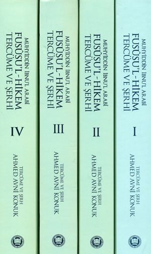 Fususul Hikem Tercüme ve Şerhi, 4 cilt takım, Muhyiddin İbn-i Arabi, ifav