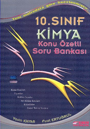 10. Sınıf Kimya Konu Özetli Soru Bankası - Yasin Kayar;Fuat Ertuğrul