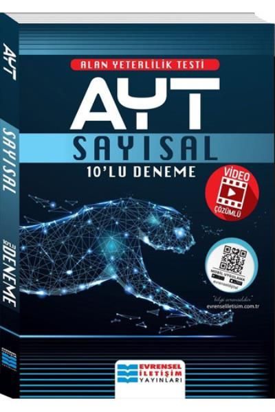 Evrensel AYT Sayısal Video Çözümlü 10lu Deneme