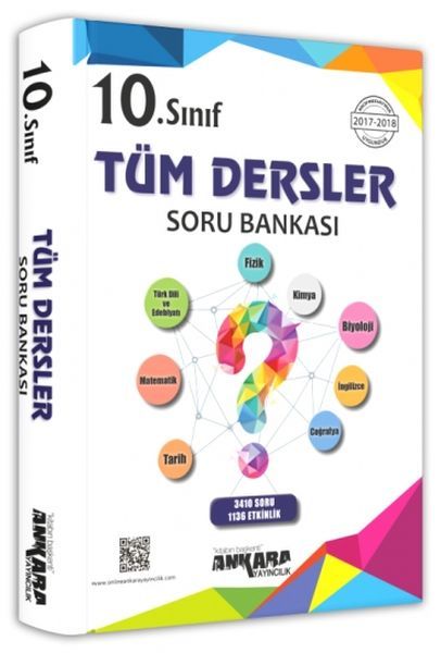 Ankara 10. Sınıf Tüm Dersler Soru Bankası