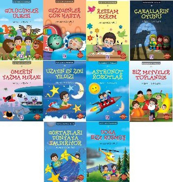 Ömer İle Kerem'in Maceraları 10 Kitap Takım