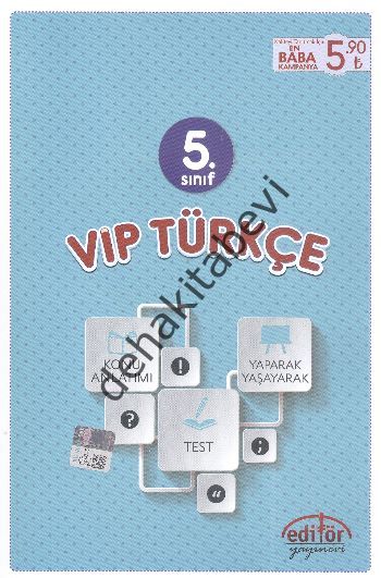 5.SINIF VİP TÜRKÇE KA (2016)