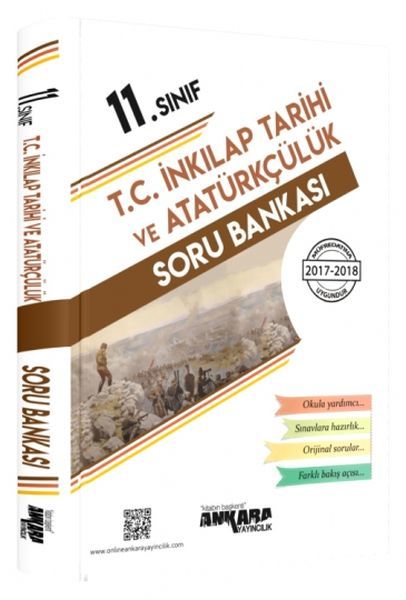 Ankara 11. Sınıf TC. İnkılap Tarihi ve Atatürkçülük Soru Bankası