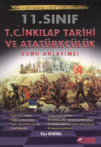 Esen 11. Sınıf T.C. İnkılap Tarihi ve Atatürkçülük Konu Anlatımlı