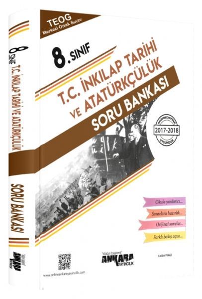 Ankara 8. Sınıf İnkılap Tarihi Ve Atatürkçülük Soru Bankası