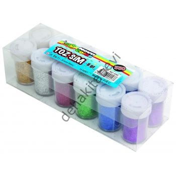 Nova Color TOZ SİM 8 GR. NC-550 6 Renk 12 Adet