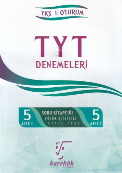 Karekök 5'li TYT Denemeleri YKS 1. Oturum