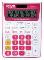 OFICA 12 Hane TAXlı Masa Tipi Hesap Makinası Pembe FH 5200P