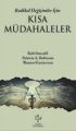 Radikal Değişimler İçin Kısa Müdahaleler, Kirk Strosahl Patricia Robinson Thomas Gustavson