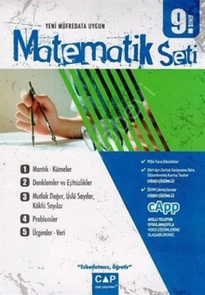 9.Sınıf Anadolu Matematik Seti - 2019-20, Çap Yayınları