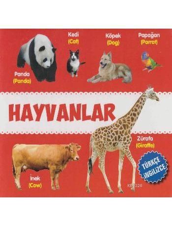 Hayvanlar Türkçe-İngilizce, Kolektif, Parıltı Yayınları