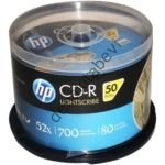 HP CD-R 700Mb 52X Casebox 50 li