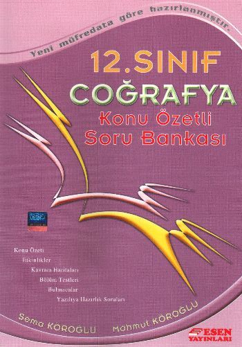 Esen 12. Sınıf Coğrafya Konu Özetli Soru Bankası