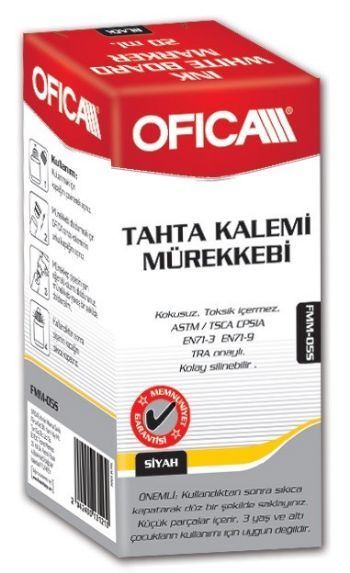 Ofica Tahta Kalem Mürekkebi Kırmızı FMM 05K