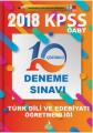 2018 Kpss Öabt Türk Dili Ve Edebiyatı Öğretmenliği 10 Çözümlü Deneme Sınavı, Asos Yayınları