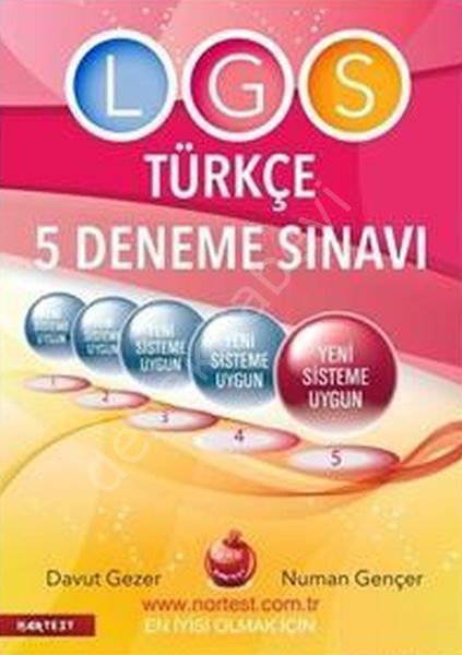 8. SINIF LGS TÜRKÇE 5 DENEME SINAVI, Nartest