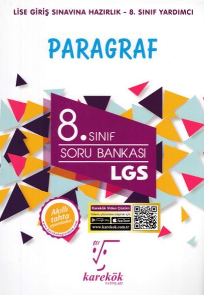 Karekök 8. Sınıf LGS Paragraf Soru Bankası