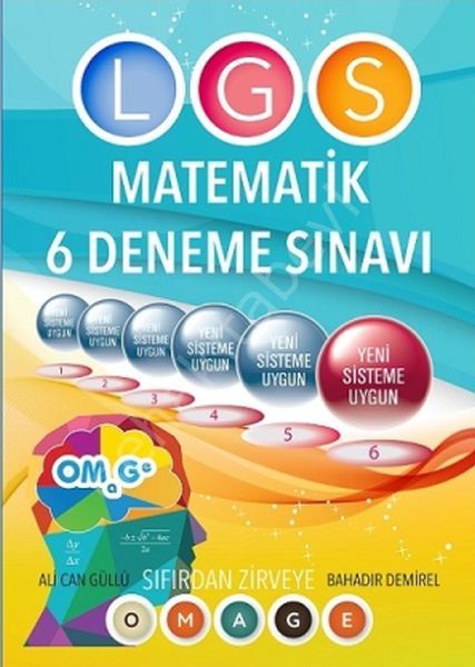 8. SINIF OMAGE MATEMATİK 6 DENEME SINAVI, Altın Nokta Yayınevi