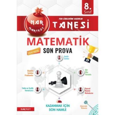 8. SINIF NAR TANESİ SON PROVA MATEMATİK ALTIN SORULAR, Nartest