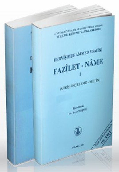 Derviş Muhammed Yemini Fazilet Name 1 2 2 Cilt Takım