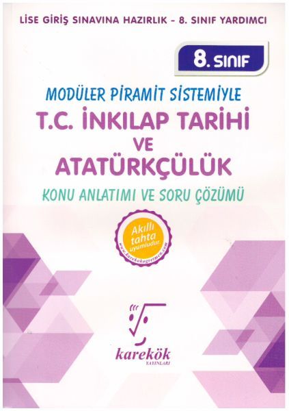 Karekök 8.Sınıf TC İnkılap Tarihi ve Atatürkçülük MPS Konu Anlatımı ve Soru Çözümü