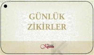 Günlük Zikirler; (kartela), Karaca Yayınevi