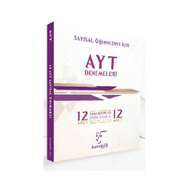 Karekök AYT 12'li Deneme Seti - Sayısal