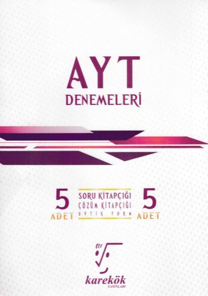 Karekök AYT 5'li Deneme Seti