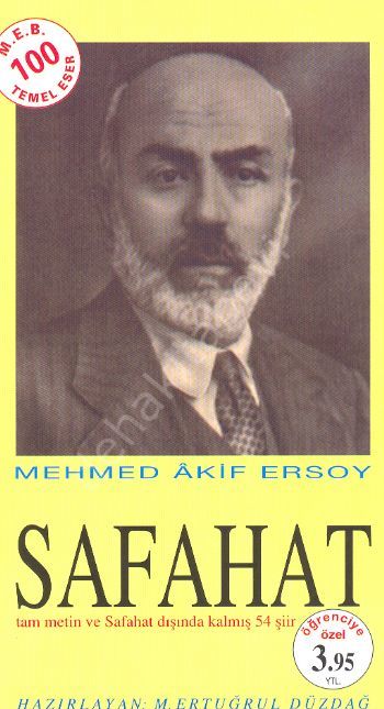 Safahat,  Öğrenciye Özel Baskı