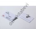 Pvc Kokart İğneli 50 Adet