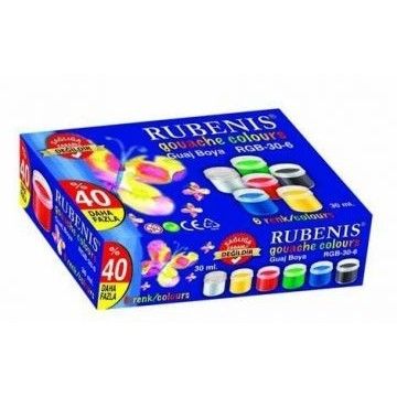 Rubenis RGB-30-6 Guaj Boya 6lı