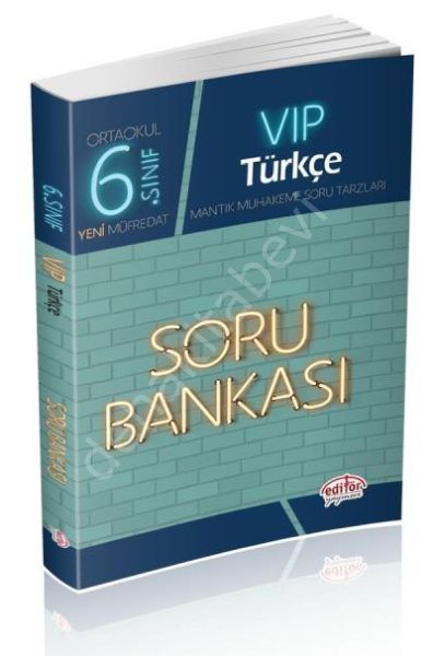 6. Sınıf VIP Türkçe Soru Bankası , Editör Yayınevi
