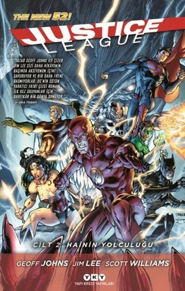 Justice League 2 Hainin Yolculuğu, Geoff Johns Johns Scott Williams Jim Lee