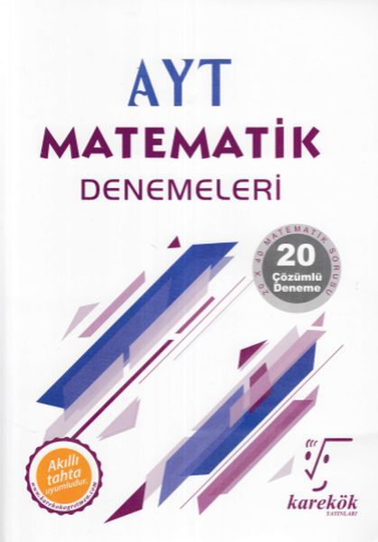 Karekök AYT Matematik Denemeleri - 20 Çözümlü Deneme