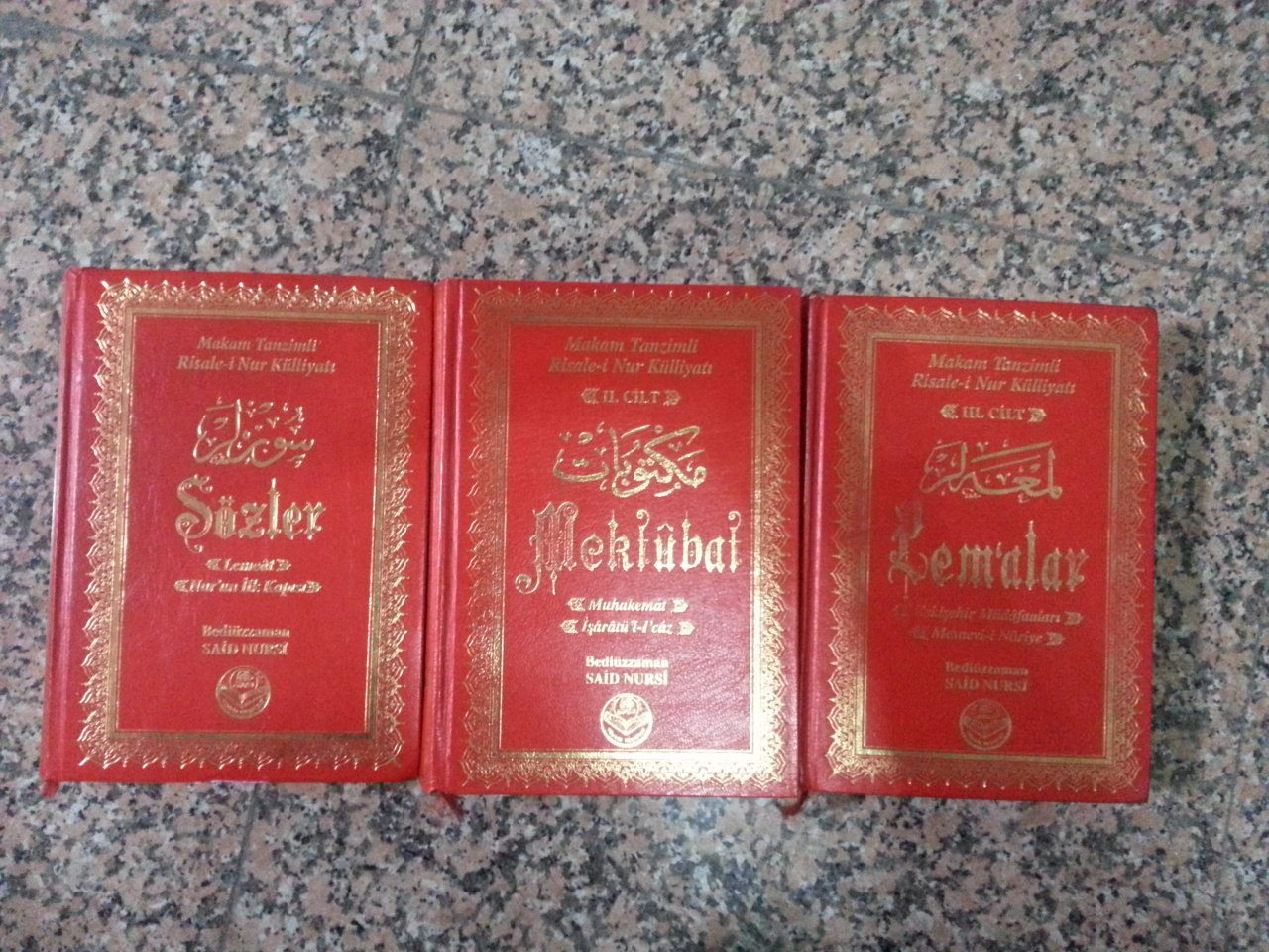 2.el,  Makam Tanzimli Risale-i Nur Külliyatı 3 cilt Takım
