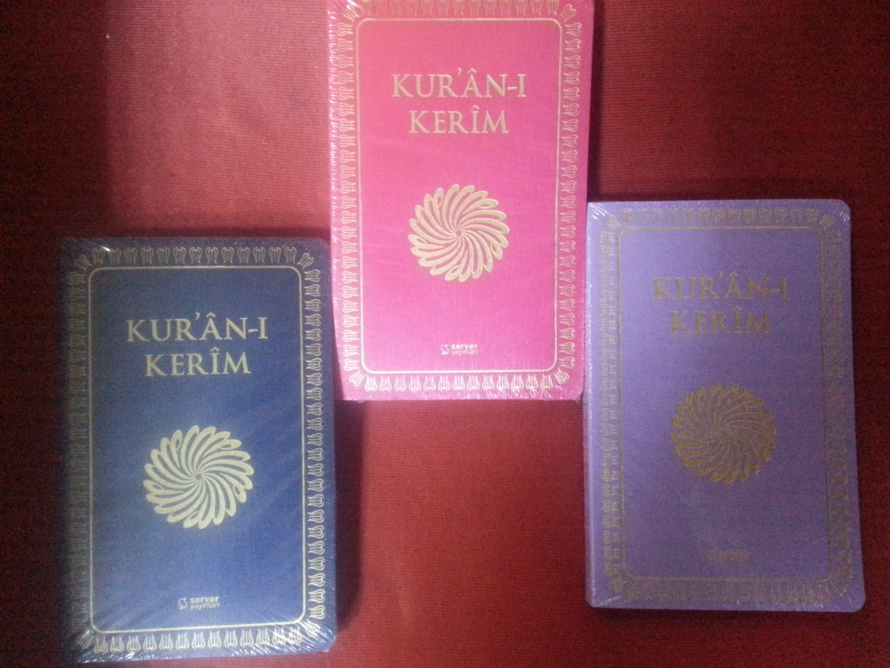 Server Kur'an-ı Kerim (Cep Boy-Yumuşak Cilt) 10.5 x 16.5 cm