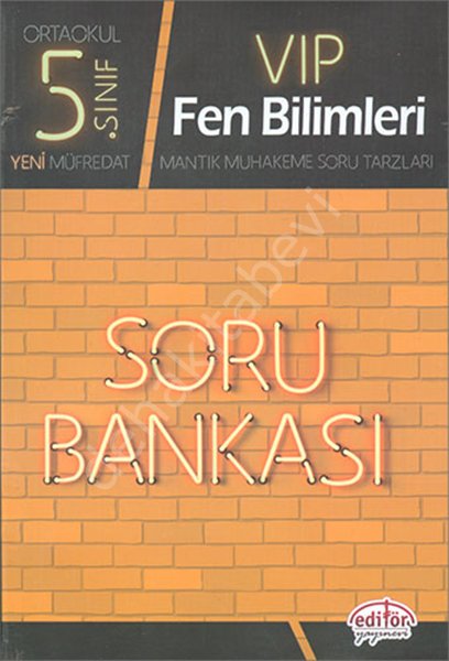 5. Sınıf VIP Fen ve Bilimleri Soru Bankası , Editör Yayınevi