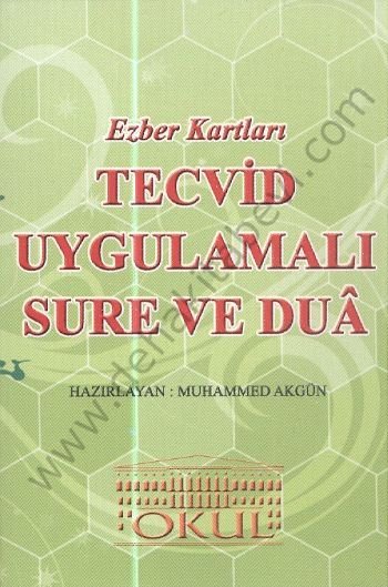 Tecvid Uygulamalı Sure ve Dualar Ezber Kartları