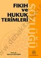 Fıkıh Ve Hukuk Terimleri Sözlüğü, Ensar Neşriyat