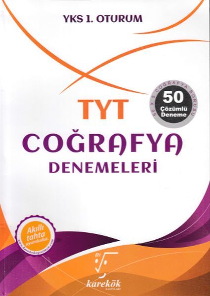 Karekök TYT Coğrafya Denemeleri 50 Çözümlü Deneme YKS 1. Oturum