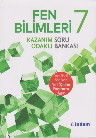7. Sınıf Fen Bilimleri Kazanım Odaklı Soru Bankası, Tudem Eğitim