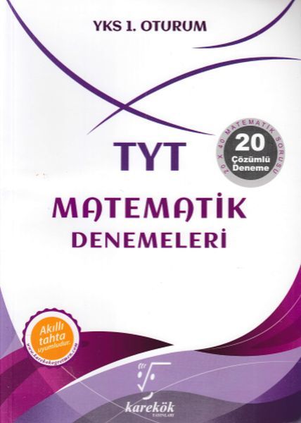 Karekök TYT Matematik Denemeleri 20 Çözümlü Deneme YKS 1. Oturum