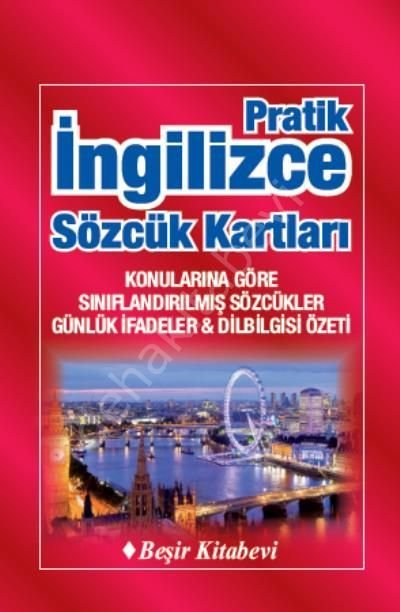 Pratik İngilizce Sözcük Kartları, Beşir Kitapevi