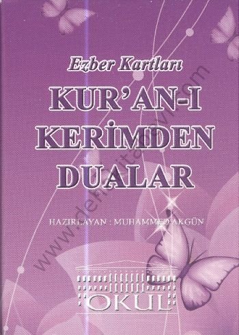 Kuranı Kerimden Dualar, Ezber Kartları