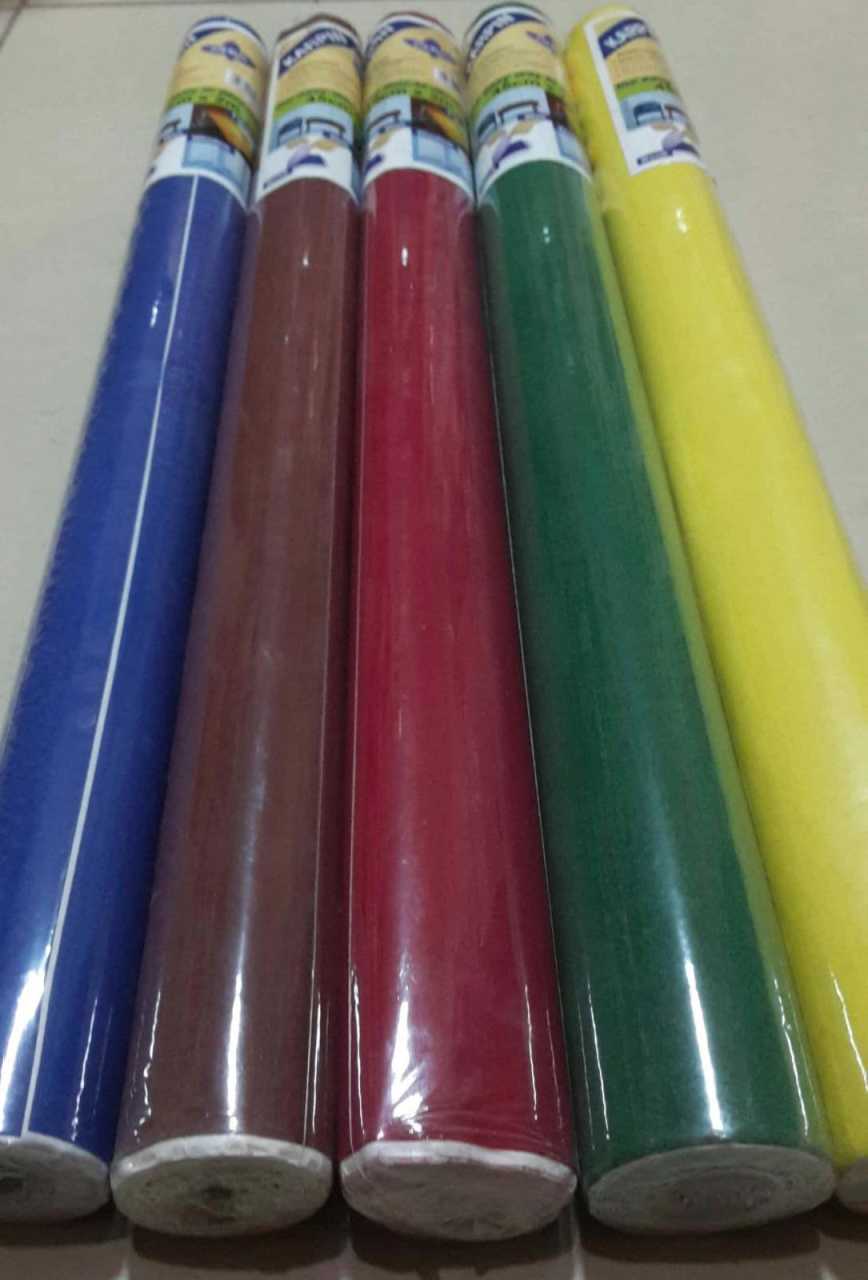 Yapışkanlı Kadife Folyo 45*2 MT Bordo