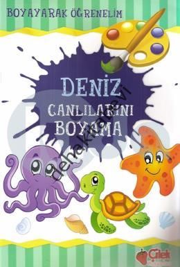 Deniz Canlılarını Boyama, Çilek Kitaplar