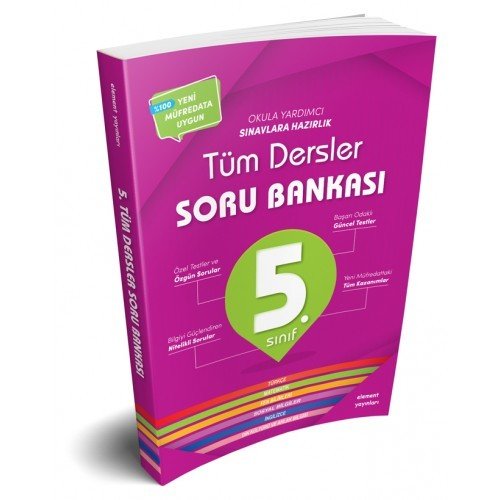 Tüm Dersler Soru Bankası 5.Sınıf, Element