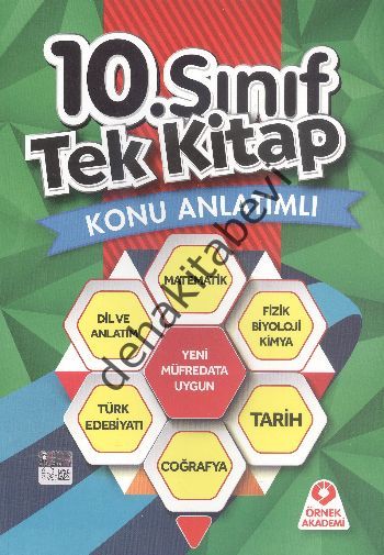 10.SINIF TEK KİTAP KA (2016)