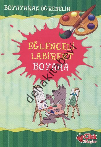 Eğlenceli Labirent Boyama, Çilek Kitaplar